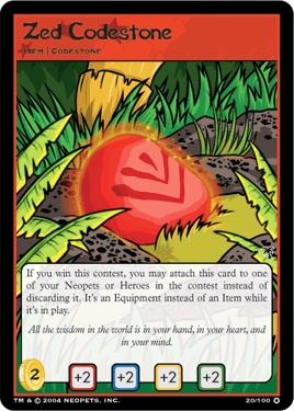 Zed Codestone - Foil